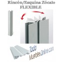 Rincón / Esquina Zócalo Aluminio 14,5 cm. de Altura